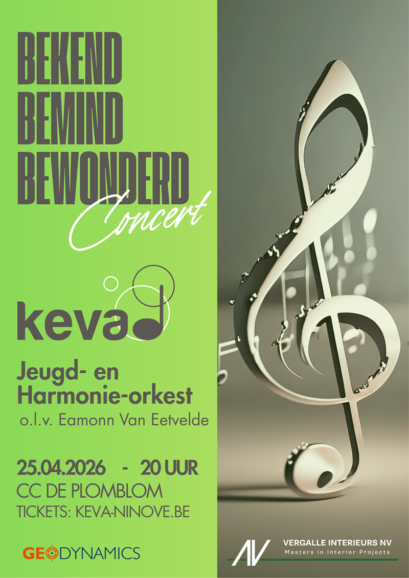 Lenteconcert 2026 - Bekend Bemind Bewonderd